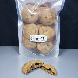 25mg THC Chocolate Chip Cookies